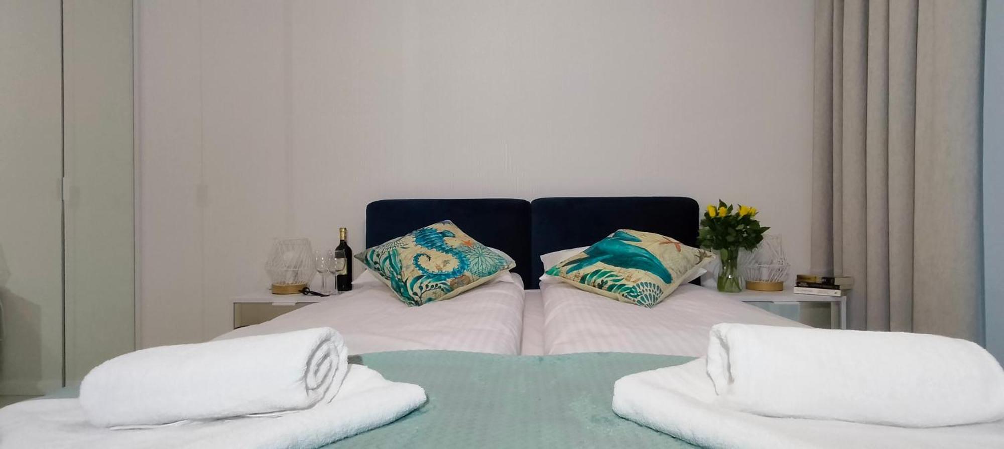 Apartment Cicha Przystan Whiteblue Sauna&fitness&parking *